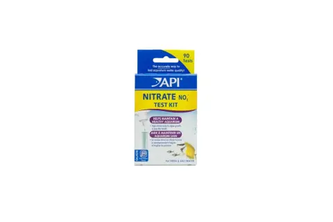 Zestaw testowy API do pomiaru poziomu no3 w akwarium. Zapewnia dokładne wyniki dla świeżej i słonej wody.